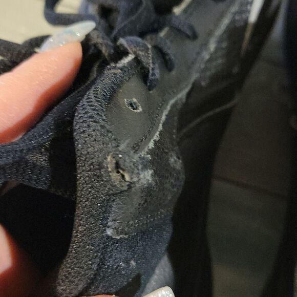 Black Nike High Top sz 4Y - Picture 5 of 8